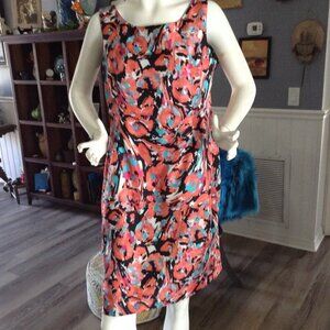 Black Label Evan-Picone floral dress; 16.  Eclectic Grandma, Stylish, Chic, Cute